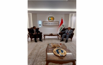 Ambassador Prashant Pise met H.E. Mr. Mohammed Hussein Bahr Al-Uloum, MOFA, Iraq’s Undersecretary for Bilateral Relations on 26th June. During the meeting, issues of common interest were discussed.