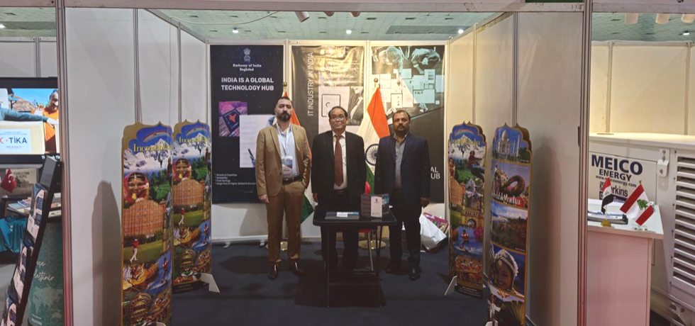 Commercial Representative of the Embassy attended the 48th Baghdad International Fair on 01 February 2025.