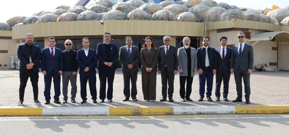 On February 10, Ambassador Soumen Bagchi, accompanied by Consul General, Erbil Madan Gopal, visited the Halabja Hospital in Iraqi Kurdistan to hand over the consignment of medicines, gifted by the Government of India as part of ‘India for Humanity’ initiative.  